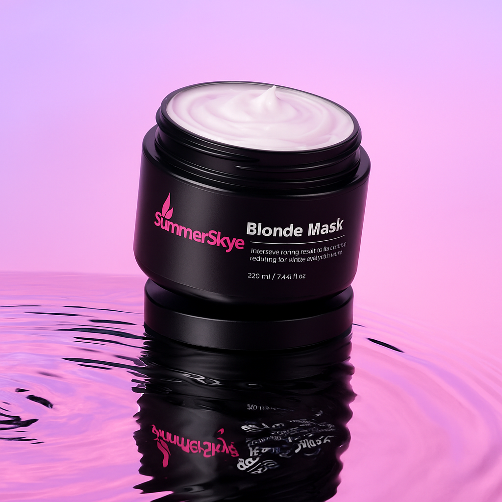 purple hair mask