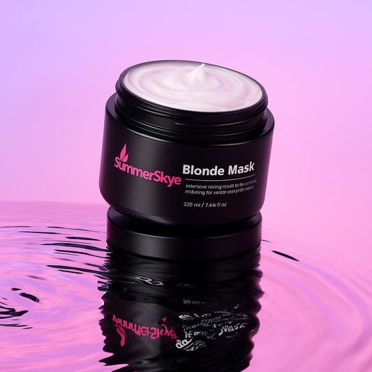 purple hair mask