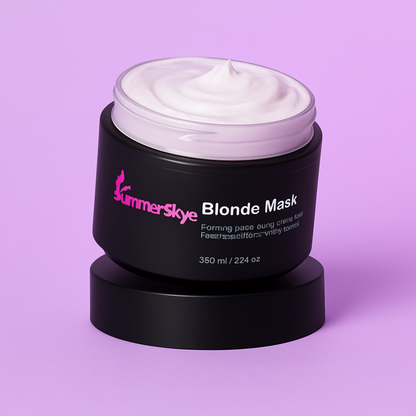 purple hair mask